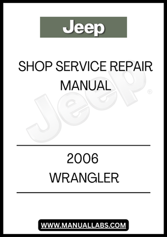 REV UP YOUR REPAIR SKILLS WITH THE 2006 JEEP WRANGLER SHOP SERVICE REPAIR MANUAL. THIS COMPREHENSIVE GUIDE IS DESIGNED SPECIFICALLY FOR JEEP ENTHUSIASTS AND MECHANICS, PROVIDING DETAILED INSTRUCTIONS AND DIAGRAMS TO TACKLE ANY MAINTENANCE OR REPAIR TASK WITH CONFIDENCE. FROM ENGINE DIAGNOSTICS TO ELECTRICAL SYSTEMS, THIS MANUAL COVERS IT ALL, ENSURING YOU HAVE THE KNOWLEDGE AT YOUR FINGERTIPS TO KEEP YOUR WRANGLER RUNNING SMOOTHLY.