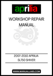 UNLOCK THE FULL POTENTIAL OF YOUR 2007-2010 APRILIA SL750 SHIVER WITH OUR COMPREHENSIVE WORKSHOP REPAIR MANUAL IN PDF FORMAT. THIS ESSENTIAL GUIDE IS DESIGNED FOR BOTH SEASONED MECHANICS AND DIY ENTHUSIASTS, PROVIDING DETAILED INSTRUCTIONS AND INSIGHTS TO KEEP YOUR MOTORCYCLE RUNNING SMOOTHLY.