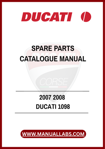 INVEST IN YOUR MOTORCYCLE'S LONGEVITY AND PERFORMANCE BY EQUIPPING YOURSELF WITH THIS INDISPENSABLE MANUAL. DON'T MISS OUT ON THE OPPORTUNITY TO ENHANCE YOUR