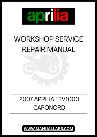 DON'T LET MINOR PROBLEMS TURN INTO MAJOR HEADACHES. INVEST IN THE 2007 APRILIA ETV1000 CAPONORD WORKSHOP SERVICE REPAIR MANUAL TODAY AND ENSURE YOUR BIKE REMAINS IN PEAK CONDITION. DOWNLOAD YOUR PDF FILE NOW AND TAKE THE FIRST STEP TOWARDS HASSLE-FREE MAINTENANCE AND REPAIR!