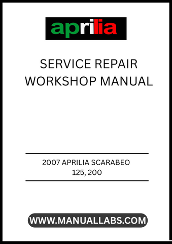 UNLOCK THE FULL POTENTIAL OF YOUR 2007 APRILIA SCARABEO 125 WITH OUR COMPREHENSIVE 200 SERVICE REPAIR WORKSHOP MANUAL IN PDF FORMAT. THIS ESSENTIAL GUIDE IS DESIGNED TO PROVIDE YOU WITH DETAILED INSTRUCTIONS AND INSIGHTS, ENSURING THAT YOU CAN PERFORM MAINTENANCE AND REPAIRS WITH CONFIDENCE.