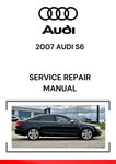 The 2007 Audi S6 Service Repair Manual is a detailed guide that provides comprehensive instructions and technical information for maintaining, troubleshooting, and repairing the 2007 Audi S6.