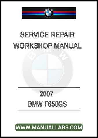 UNLOCK THE FULL POTENTIAL OF YOUR 2007 BMW F650GS WITH OUR COMPREHENSIVE SERVICE REPAIR WORKSHOP MANUAL IN PDF FORMAT. THIS ESSENTIAL GUIDE IS DESIGNED FOR BOTH SEASONED MECHANICS AND DIY ENTHUSIASTS, PROVIDING DETAILED INSTRUCTIONS AND ILLUSTRATIONS TO HELP YOU TACKLE ANY REPAIR OR MAINTENANCE TASK WITH CONFIDENCE.