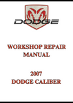 2007 DODGE CALIBER WORKSHOP REPAIR MANUAL - PDF