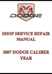 2007 DODGE CALIBER YEAR SHOP SERVICE REPAIR MANUAL - PDF