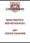 2007 DODGE CHARGER SHOP SERVICE REPAIR MANUAL - PDF