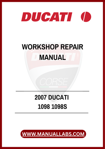 DON’T LET MINOR PROBLEMS TURN INTO MAJOR HEADACHES. EQUIP YOURSELF WITH THE RIGHT TOOLS AND INFORMATION TO MAINTAIN YOUR DUCATI'S PERFORMANCE AND RELIABILITY. DOWNLOAD