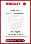 DON'T LET THE CHALLENGE OF SOURCING PARTS HOLD YOU BACK. EQUIP YOURSELF WITH THE KNOWLEDGE AND RESOURCES TO TACKLE ANY REPAIR OR UPGRADE WITH OUR 2007 DUCATI