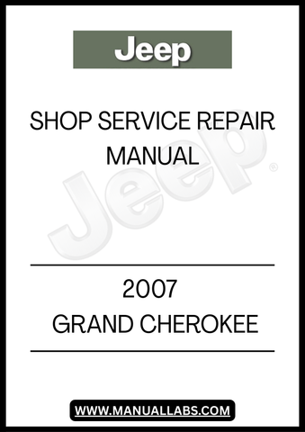 DISCOVER THE ULTIMATE RESOURCE FOR MAINTAINING YOUR 2007 JEEP GRAND CHEROKEE WITH OUR COMPREHENSIVE SHOP SERVICE REPAIR MANUAL. THIS ESSENTIAL GUIDE IS DESIGNED TO PROVIDE YOU WITH DETAILED INSTRUCTIONS AND INSIGHTS, ENSURING THAT YOU CAN TACKLE ANY REPAIR OR MAINTENANCE TASK WITH CONFIDENCE.