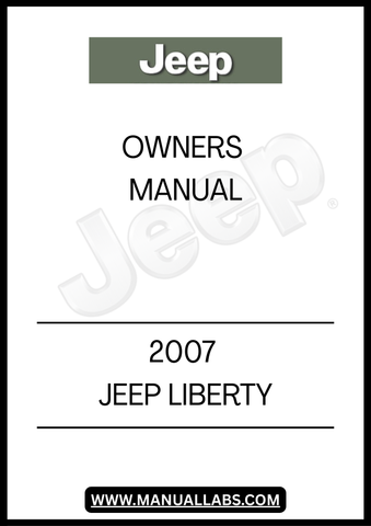 DISCOVER THE ESSENTIAL GUIDE FOR YOUR 2007 JEEP LIBERTY WITH THIS COMPREHENSIVE OWNER'S MANUAL. DESIGNED SPECIFICALLY FOR YOUR VEHICLE, THIS MANUAL PROVIDES DETAILED INFORMATION ON MAINTENANCE, OPERATION, AND SAFETY FEATURES, ENSURING YOU GET THE MOST OUT OF YOUR DRIVING EXPERIENCE.