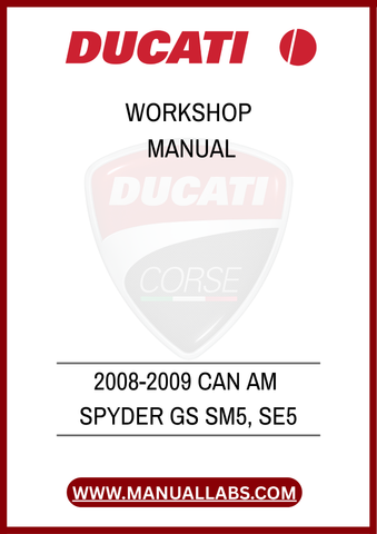 UNLOCK THE FULL POTENTIAL OF YOUR 2008-2009 CAN-AM SPYDER GS WITH OUR COMPREHENSIVE WORKSHOP MANUAL IN PDF FORMAT. THIS ESSENTIAL GUIDE IS DESIGNED