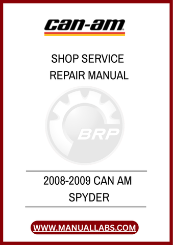 DON'T LET MECHANICAL ISSUES SLOW YOU DOWN. INVEST IN THE 2008-2009 CAN-AM SPYDER SHOP SERVICE REPAIR MANUAL TODAY AND GAIN THE KNOWLEDGE TO HANDLE ANY CHALLENGE THAT COMES.
