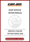 DON'T LET MINOR ISSUES TURN INTO MAJOR PROBLEMS. EQUIP YOURSELF WITH THE KNOWLEDGE AND TOOLS NECESSARY TO KEEP YOUR CAN-AM SPYDER RUNNING SMOOTHLY. PURCHASE YOUR PDF SERVICE MANUAL TODAY AND TAKE THE FIRST STEP TOWARDS HASSLE-FREE MAINTENANCE AND REPAIR!