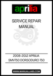 UNLOCK THE FULL POTENTIAL OF YOUR 2008-2012 APRILIA SMV750 DORSODURO 750 WITH OUR COMPREHENSIVE SERVICE REPAIR MANUAL IN PDF FORMAT. THIS ESSENTIAL GUIDE IS DESIGNED TO PROVIDE YOU WITH DETAILED INSTRUCTIONS AND INSIGHTS, ENSURING THAT YOU CAN PERFORM MAINTENANCE AND REPAIRS WITH CONFIDENCE. WHETHER YOU'RE A SEASONED MECHANIC OR A DIY ENTHUSIAST, THIS MANUAL IS YOUR GO-TO RESOURCE FOR KEEPING YOUR MOTORCYCLE IN PEAK CONDITION.