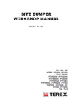 2008-2015 Terex Site Dumper All Models Shop Service Repair Manual (PDF)