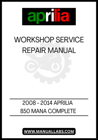 UNLOCK THE FULL POTENTIAL OF YOUR 2008 - 2014 APRILIA 850 MANA WITH OUR COMPREHENSIVE COMPLETE WORKSHOP SERVICE REPAIR MANUAL IN PDF FORMAT. THIS ESSENTIAL GUIDE IS DESIGNED FOR BOTH SEASONED MECHANICS AND DIY ENTHUSIASTS, PROVIDING DETAILED INSTRUCTIONS AND INSIGHTS TO KEEP YOUR MOTORCYCLE RUNNING SMOOTHLY.