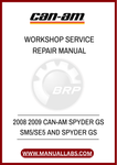 DON’T LET MINOR ISSUES TURN INTO MAJOR PROBLEMS. EQUIP YOURSELF WITH THE KNOWLEDGE YOU NEED TO MAINTAIN YOUR SPYDER GS EFFECTIVELY. DOWNLOAD YOUR COPY TODAY AND EXPERIENCE THE PEACE OF MIND THAT COMES WITH HAVING A RELIABLE GUIDE AT YOUR FINGERTIPS.