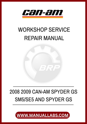 DON’T LET MINOR ISSUES TURN INTO MAJOR PROBLEMS. EQUIP YOURSELF WITH THE KNOWLEDGE YOU NEED TO MAINTAIN YOUR SPYDER GS EFFECTIVELY. DOWNLOAD YOUR COPY TODAY AND EXPERIENCE THE PEACE OF MIND THAT COMES WITH HAVING A RELIABLE GUIDE AT YOUR FINGERTIPS.