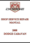 2008 DODGE CARAVAN SHOP SERVICE REPAIR MANUAL - PDF
