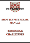 2008 DODGE CHALLENGER SHOP SERVICE REPAIR MANUAL - PDF