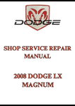 2008 DODGE LX MAGNUM SHOP SERVICE REPAIR MANUAL - PDF