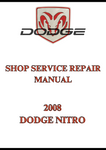 2008 DODGE NITRO SHOP SERVICE REPAIR MANUAL - PDF