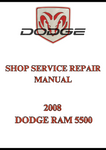 2008 DODGE RAM 5500 SHOP SERVICE REPAIR MANUAL - PDF