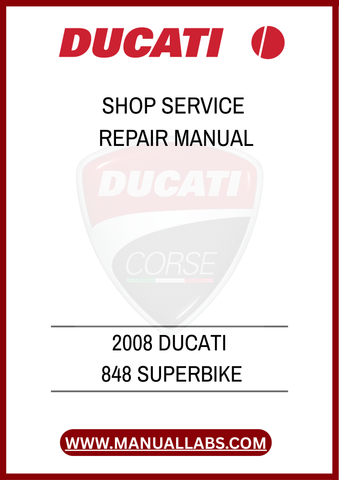 DON'T LET A MINOR ISSUE TURN INTO A MAJOR SETBACK. INVEST IN THE 2008 DUCATI 848 SUPERBIKE SHOP SERVICE REPAIR MANUAL TODAY AND ENSURE YOUR RIDE REMAINS IN PEAK CONDITION