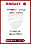 DON'T LET A MINOR ISSUE TURN INTO A MAJOR SETBACK. EQUIP YOURSELF WITH THE ULTIMATE RESOURCE FOR YOUR DUCATI 848 AND EXPERIENCE THE SATISFACTION OF MAINTAINING YOUR