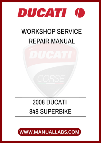 DON'T LET A MINOR ISSUE TURN INTO A MAJOR SETBACK. EQUIP YOURSELF WITH THE ULTIMATE RESOURCE FOR YOUR DUCATI 848 AND EXPERIENCE THE SATISFACTION OF MAINTAINING YOUR