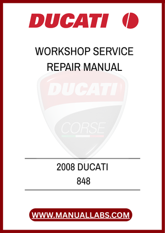 DON'T LET MINOR PROBLEMS TURN INTO MAJOR HEADACHES. EQUIP YOURSELF WITH THE 2008 DUCATI 848 WORKSHOP SERVICE REPAIR MANUAL TODAY AND EXPERIENCE THE SATISFACTION