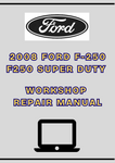 2008 FORD F-250 F250 SUPER DUTY WORKSHOP REPAIR MANUAL - PDF