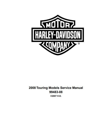 Unlock the full potential of your 2008 Harley-Davidson Touring models with the comprehensive Service Manual 99483-08, available in a convenient PDF format. This essential guide covers the Electra Glide, Road King, Street Glide, and Road Glide, providing detailed instructions, diagrams, and troubleshooting tips to keep your bike running smoothly. Whether you're a seasoned mechanic or a DIY enthusiast, this manual is your go-to resource for maintenance and repairs, ensuring your ride remains in peak condition