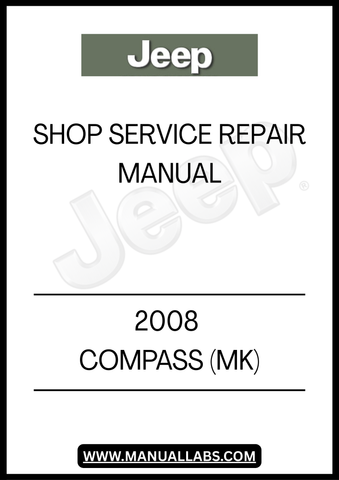 UNLOCK THE FULL POTENTIAL OF YOUR 2008 JEEP COMPASS (MK) WITH OUR COMPREHENSIVE SHOP SERVICE REPAIR MANUAL. THIS ESSENTIAL GUIDE IS DESIGNED FOR BOTH SEASONED MECHANICS AND DIY ENTHUSIASTS, PROVIDING DETAILED INSTRUCTIONS AND INSIGHTS TO KEEP YOUR VEHICLE RUNNING SMOOTHLY.