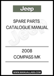 2008 JEEP COMPASS MK SPARE PARTS CATALOGUE MANUAL - PDF