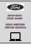2009-2010 FORD E-350 SHOP SERVICE REPAIR MANUAL - PDF