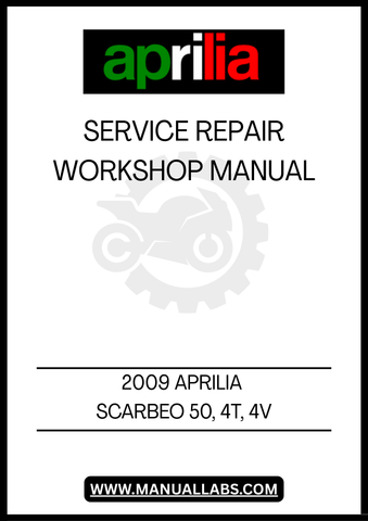 UNLOCK THE FULL POTENTIAL OF YOUR 2009 APRILIA SCARABEO 50 WITH OUR COMPREHENSIVE SERVICE REPAIR WORKSHOP MANUAL. THIS PDF FILE IS METICULOUSLY CRAFTED TO PROVIDE YOU WITH DETAILED INSTRUCTIONS, DIAGRAMS, AND TROUBLESHOOTING TIPS, ENSURING THAT YOU CAN MAINTAIN AND REPAIR YOUR SCOOTER WITH CONFIDENCE.