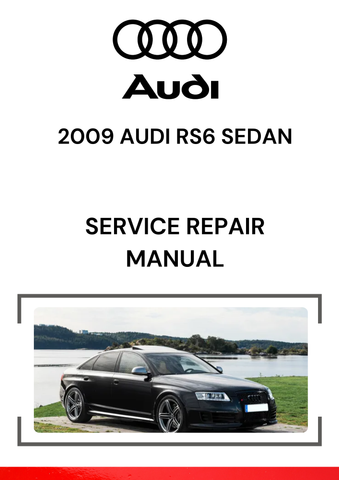 The 2009 Audi RS6 Sedan Service Repair Manual is an essential resource for owners and technicians who need to maintain, troubleshoot, or repair the 2009 Audi RS6 Sedan, a high-performance vehicle equipped with a 4.2L V10 engine and Audi's renowned quattro all-wheel drive system.
