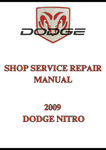 2009 DODGE NITRO SHOP SERVICE REPAIR MANUAL - PDF