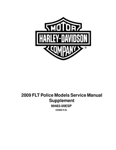 Unlock the full potential of your 2009 Harley-Davidson FLT Police motorcycle with the comprehensive Supplement Service Manual (99483-09ESP) in PDF format. This essential guide provides detailed maintenance procedures, troubleshooting tips, and specifications tailored specifically for police models, ensuring your bike runs smoothly and efficiently. Whether you're a seasoned mechanic or a dedicated owner, this manual is your go-to resource for keeping your Harley in top condition, enhancing both performance