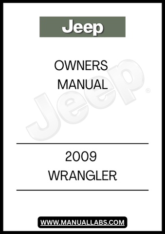 DISCOVER THE ESSENTIAL GUIDE FOR YOUR 2009 JEEP WRANGLER WITH THIS COMPREHENSIVE OWNER'S MANUAL. DESIGNED SPECIFICALLY FOR YOUR VEHICLE, IT PROVIDES DETAILED INFORMATION ON FEATURES, MAINTENANCE, AND OPERATION, ENSURING YOU GET THE MOST OUT OF YOUR DRIVING EXPERIENCE.
