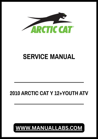 Unlock the full potential of your 2010 Arctic Cat Y 12+ Youth ATV with our comprehensive service manual in PDF format. This essential guide is designed to provide you with detailed instructions and insights, ensuring that you can maintain and repair your ATV with confidence.