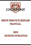 2010 DODGE DURANGO SHOP SERVICE REPAIR MANUAL - PDF