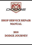 2010 DODGE JOURNEY SHOP SERVICE REPAIR MANUAL - PDF