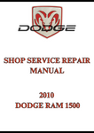 2010 DODGE RAM 1500 SHOP SERVICE REPAIR MANUAL - PDF
