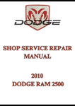 2010 DODGE RAM 2500 SHOP SERVICE REPAIR MANUAL - PDF
