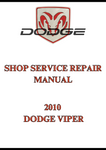 2010 DODGE VIPER SHOP SERVICE REPAIR MANUAL - PDF