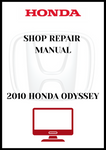 2010 HONDA ODYSSEY SHOP REPAIR MANUAL - PDF