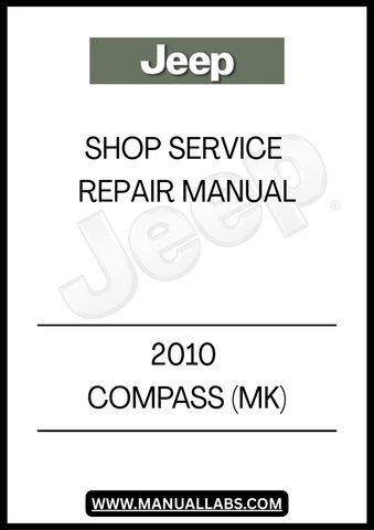 DISCOVER THE ULTIMATE RESOURCE FOR MAINTAINING YOUR 2010 JEEP COMPASS (MK) WITH OUR COMPREHENSIVE SHOP SERVICE REPAIR MANUAL. THIS ESSENTIAL GUIDE IS DESIGNED TO PROVIDE YOU WITH DETAILED INSTRUCTIONS AND EXPERT INSIGHTS, ENSURING THAT YOU CAN TACKLE ANY REPAIR OR MAINTENANCE TASK WITH CONFIDENCE.