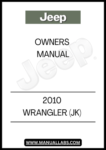 DISCOVER THE ESSENTIAL GUIDE FOR YOUR 2010 JEEP WRANGLER (JK) WITH THIS COMPREHENSIVE OWNER'S MANUAL. DESIGNED SPECIFICALLY FOR JEEP ENTHUSIASTS, THIS MANUAL PROVIDES DETAILED INFORMATION ON VEHICLE OPERATION, MAINTENANCE, AND SAFETY FEATURES, ENSURING YOU GET THE MOST OUT OF YOUR RUGGED RIDE.